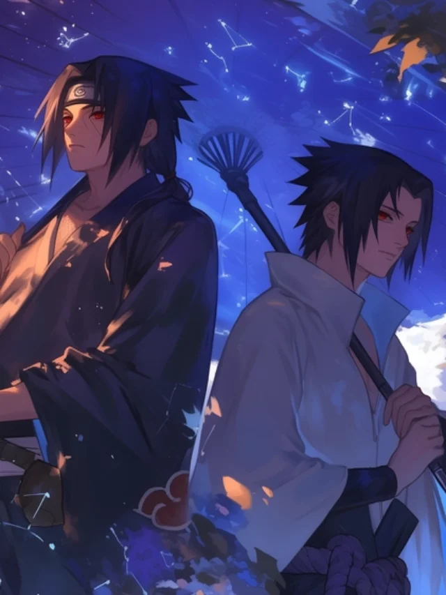 ảnh anh em anime sasuke và itachi