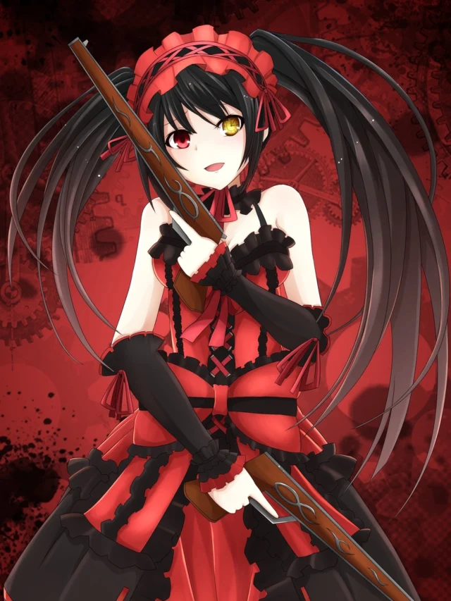 hình ảnh Kurumi Tokisaki trong anime đẹp