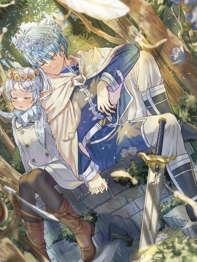 hình ảnh himmel cùng frieren