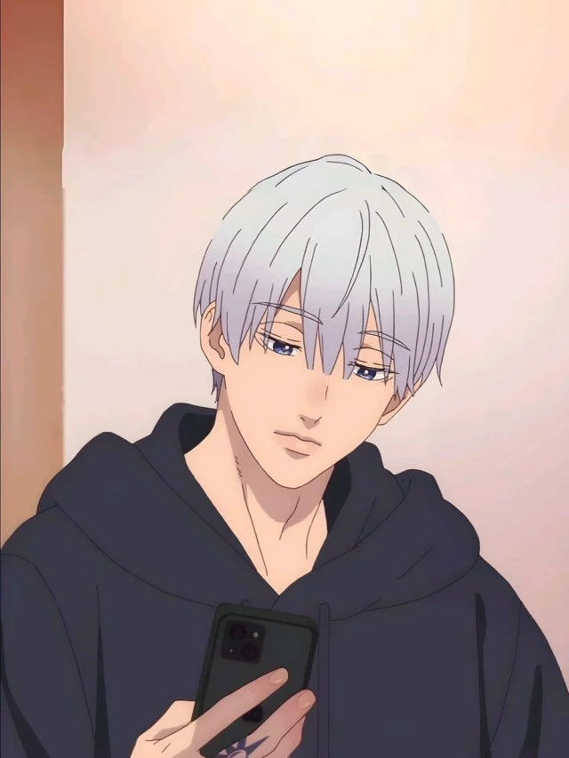 ảnh itsuomi nagi tóc trắng