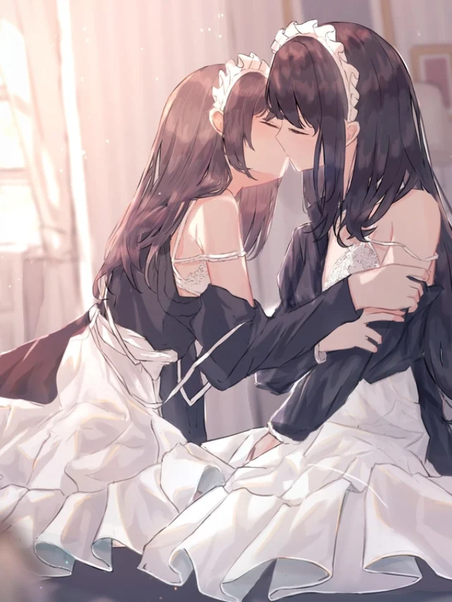 hình ảnh yuri mang phong cách lãng mạn