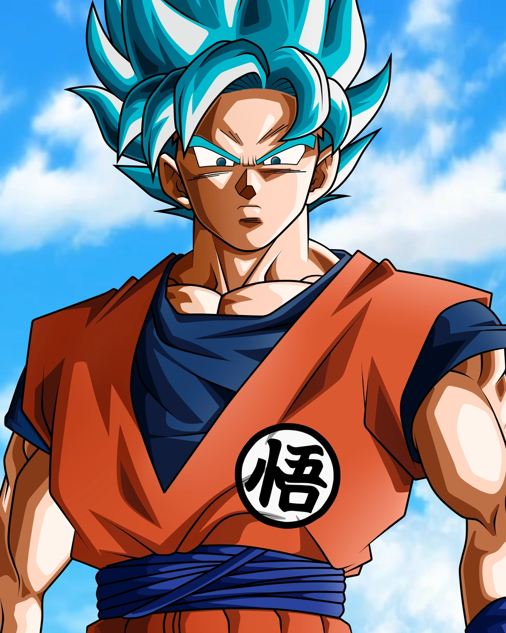 ảnh goku ssj blue đẹp
