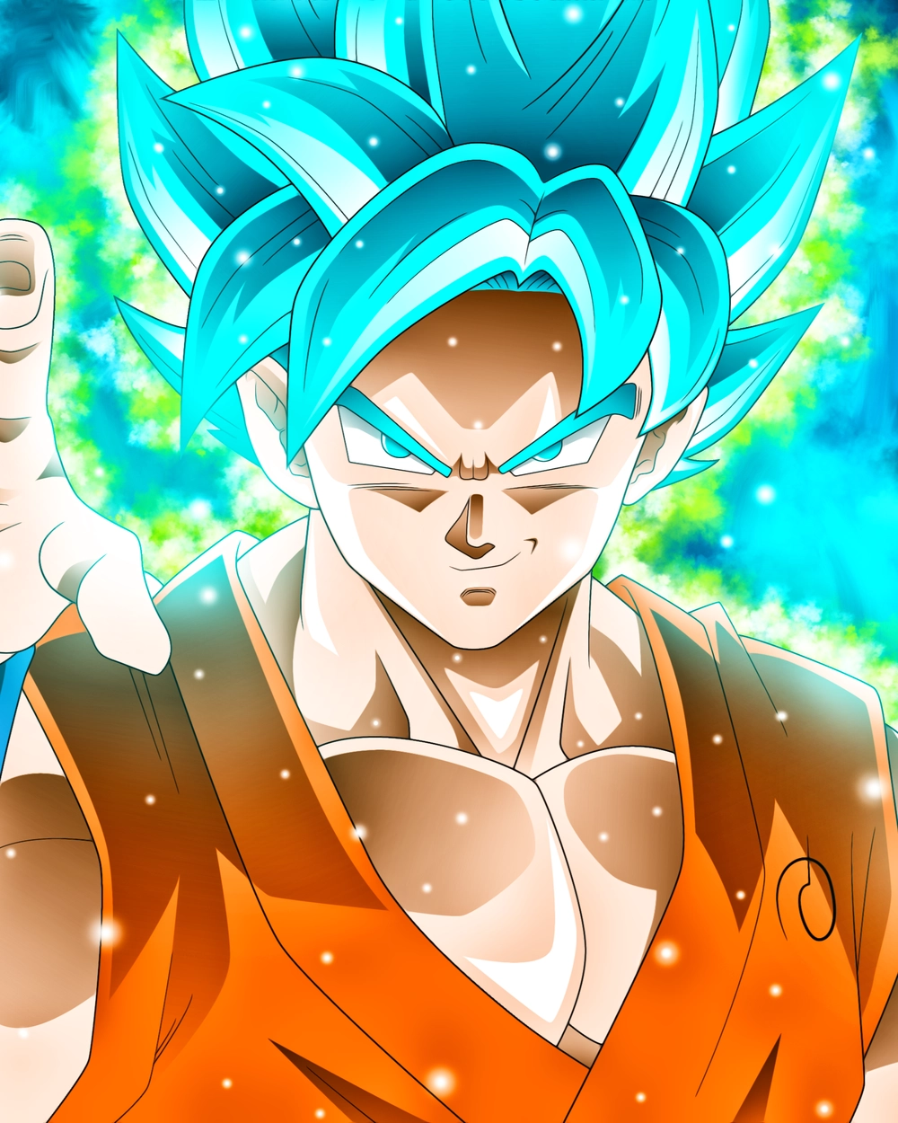 goku super saiyan blue dragon ball
