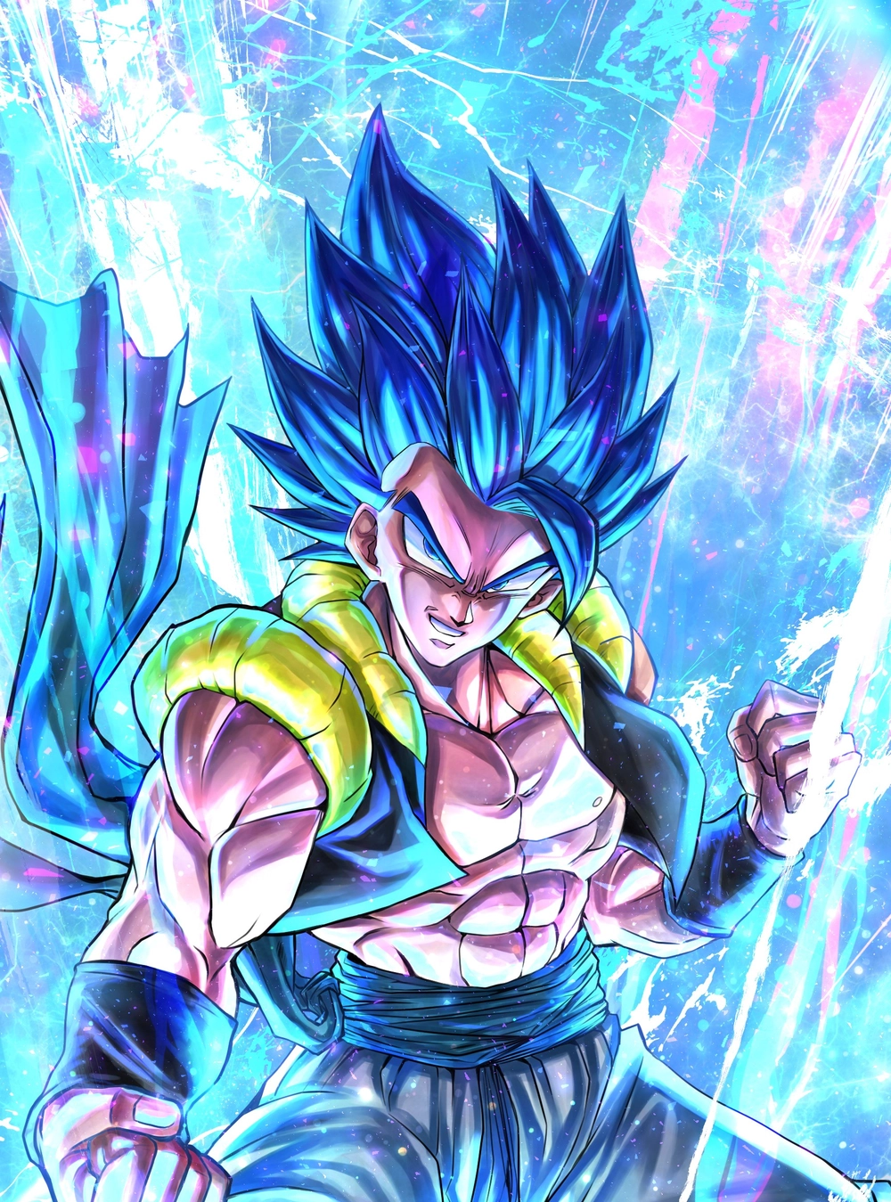 ảnh goku ssj blue chuẩn hd