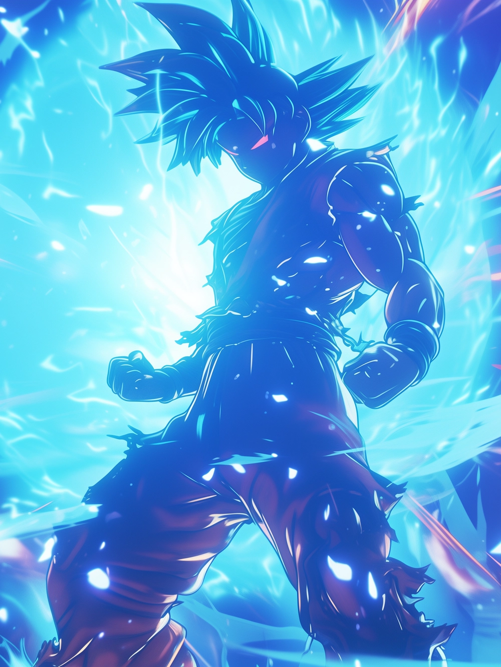 hình goku blue anime