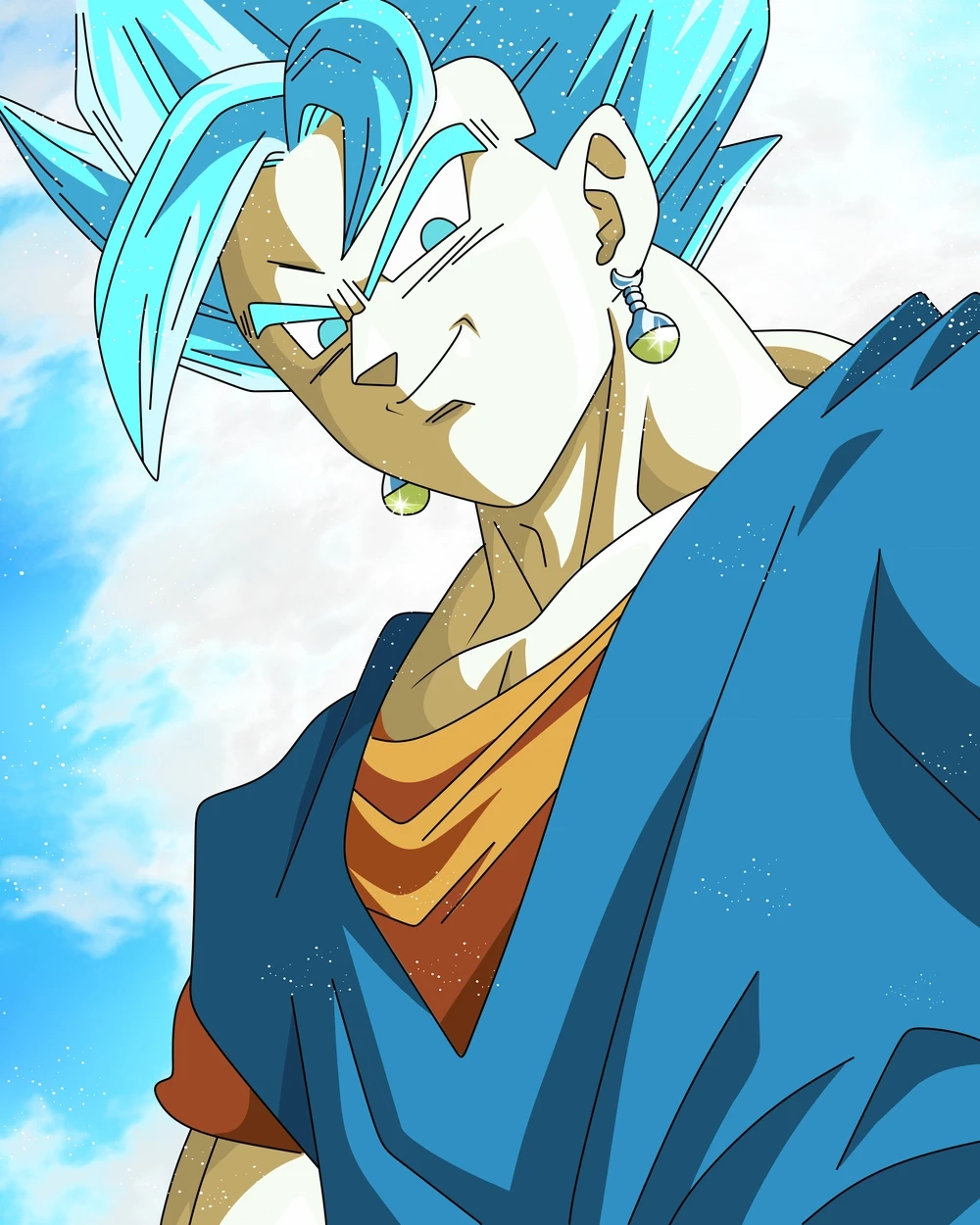 ảnh goku siêu saiyan blue