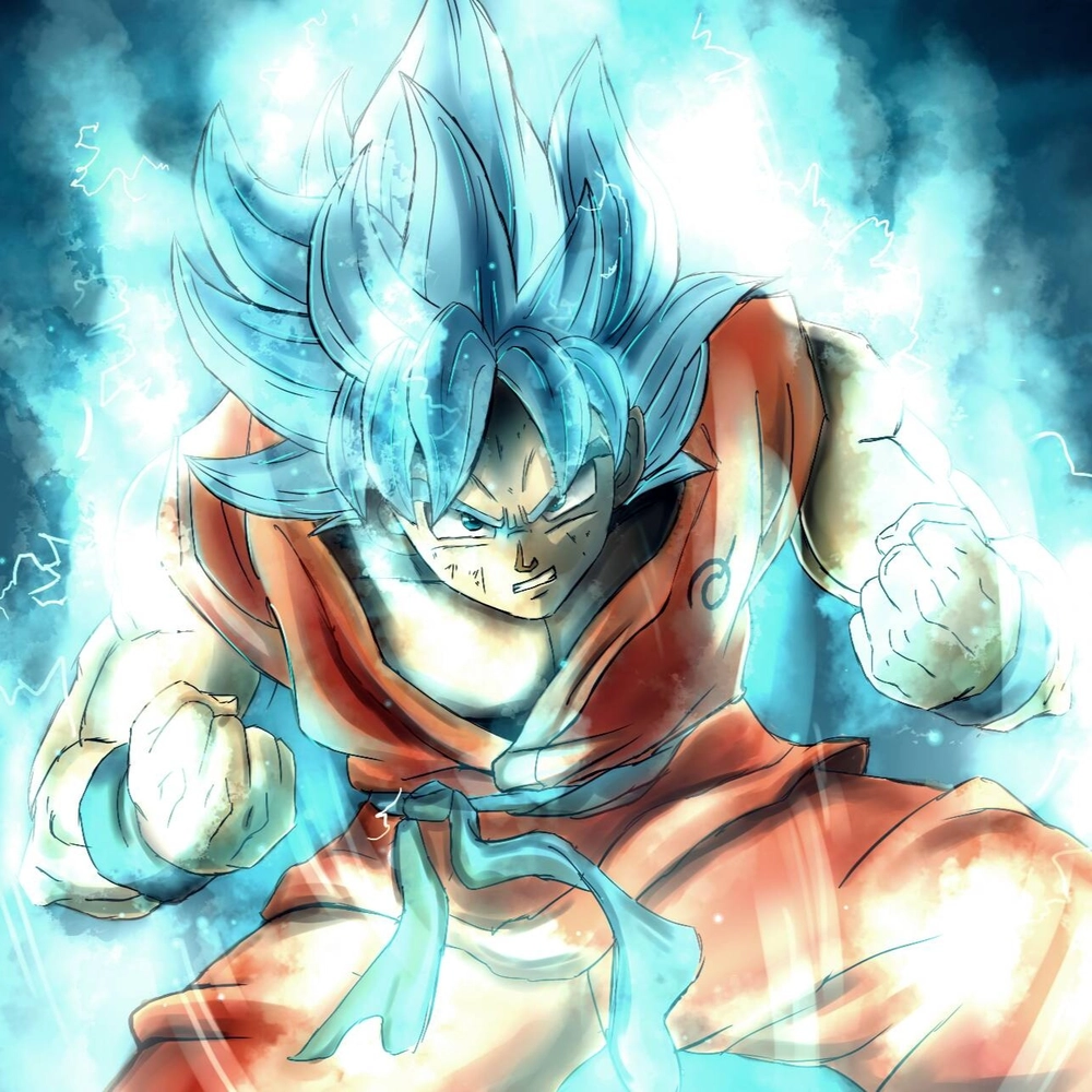 hình goku ssj blue full hd