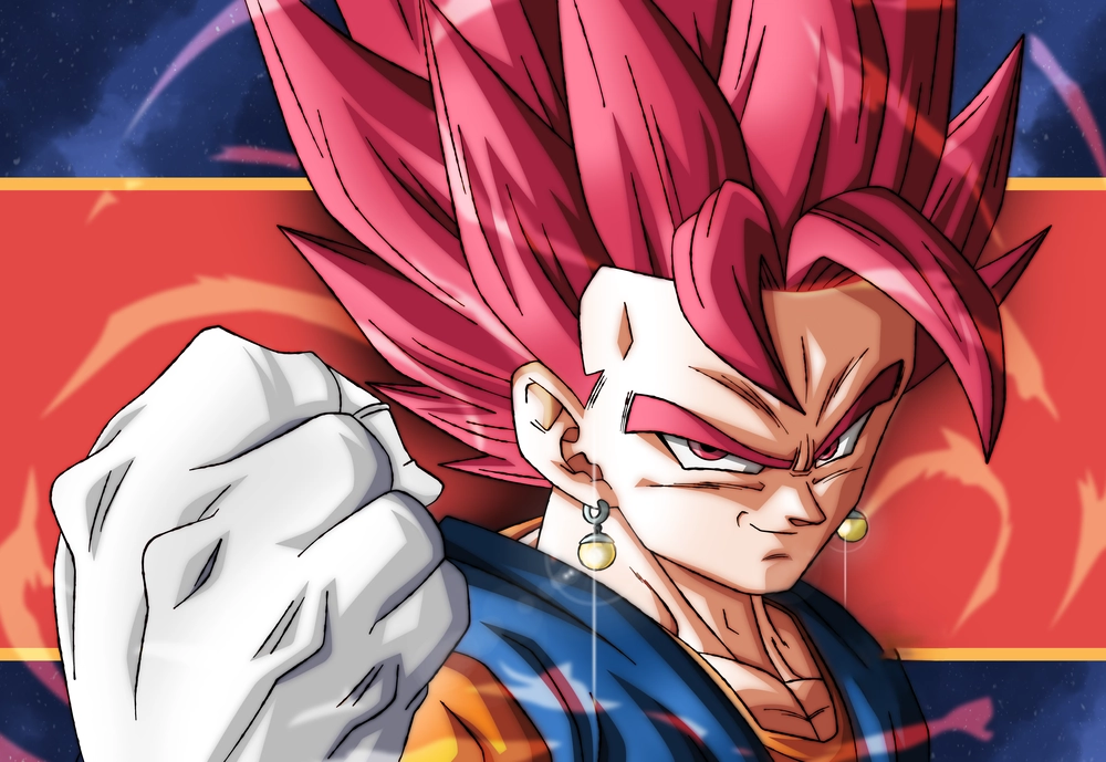 ảnh goku biến hình super saiyan god