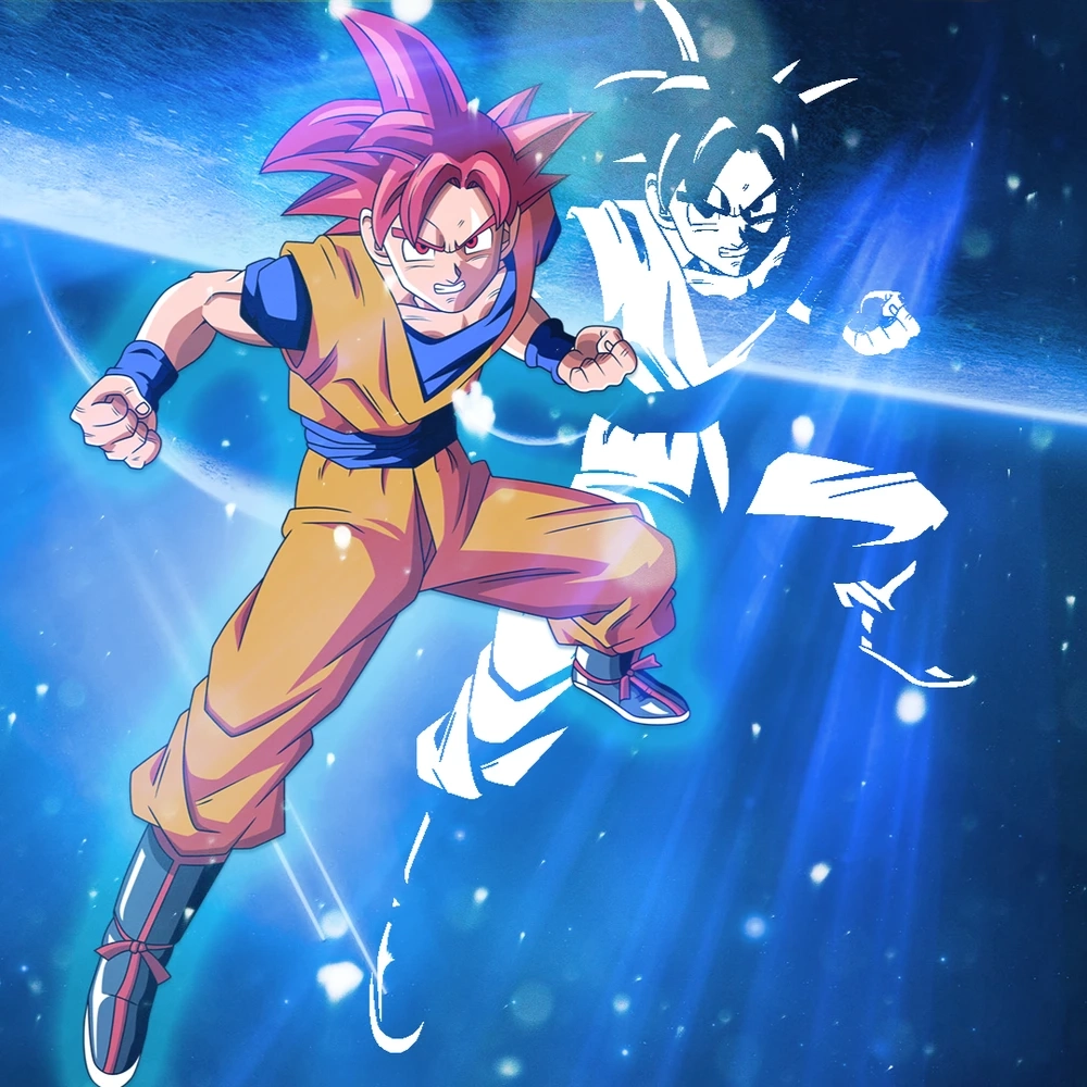 ảnh goku super saiyan thần cấp