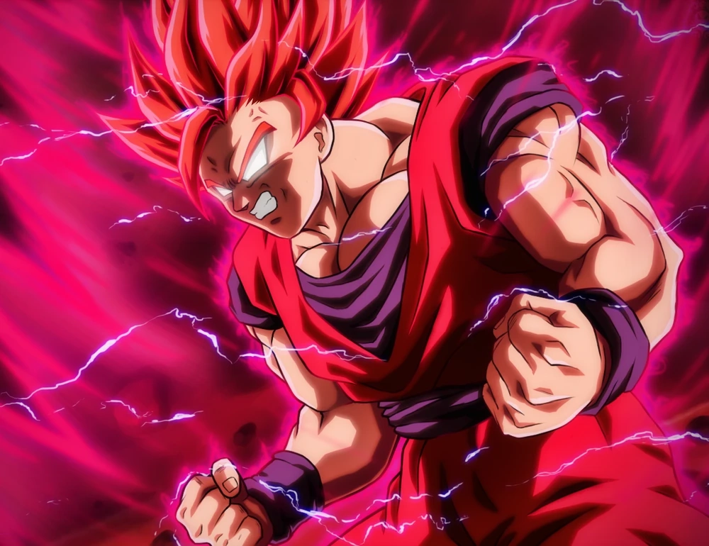 ảnh goku ssj god cực ngầu