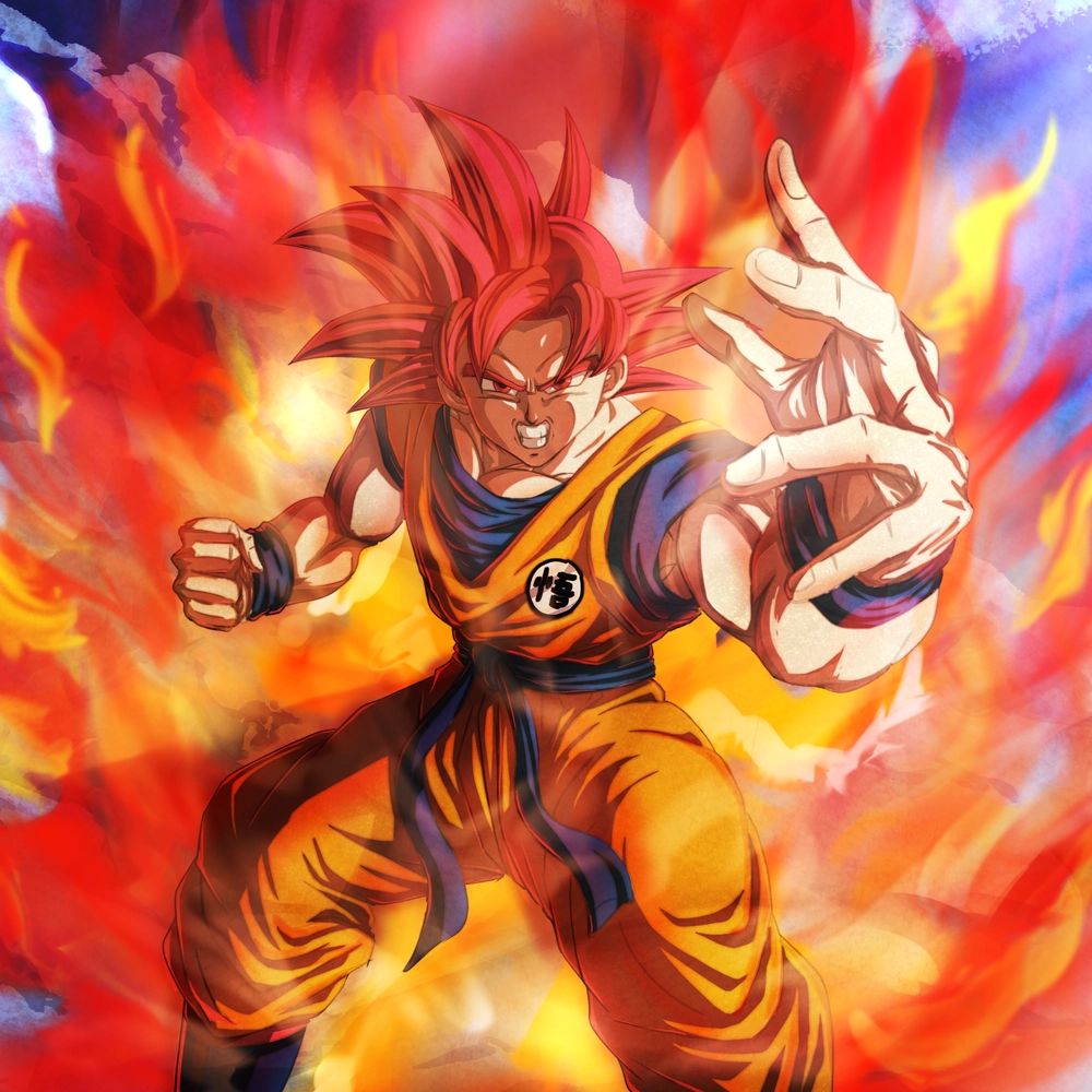 hình goku ssj god