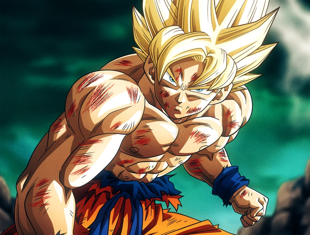 ảnh goku super saiyan đẹp