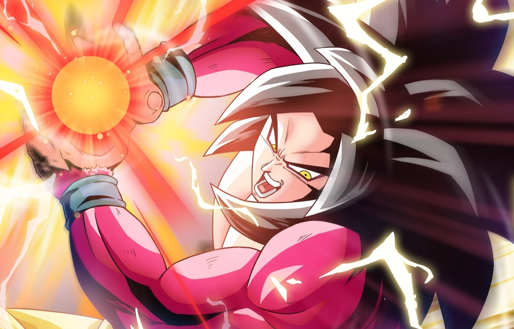 hình goku cấp 4 anime