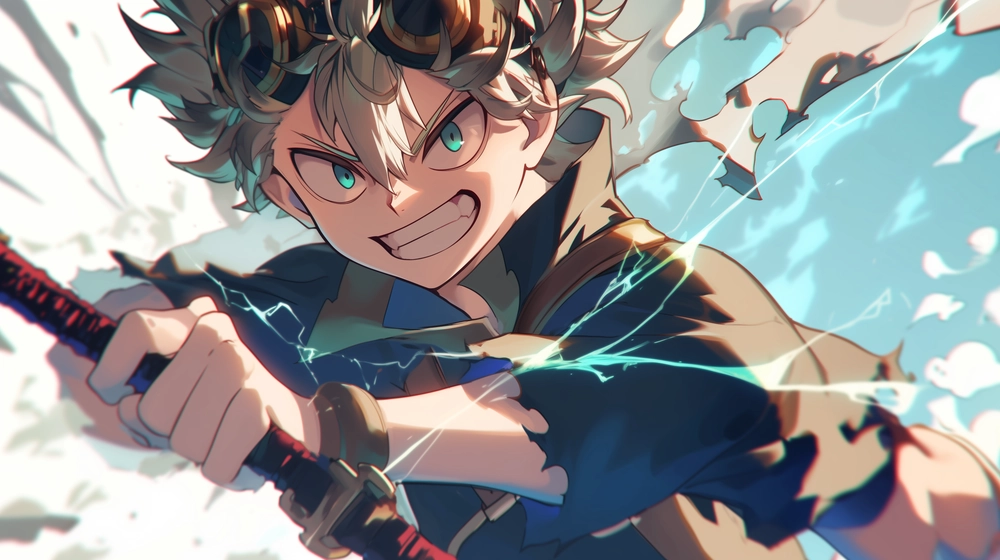 ảnh asta black clover anime 