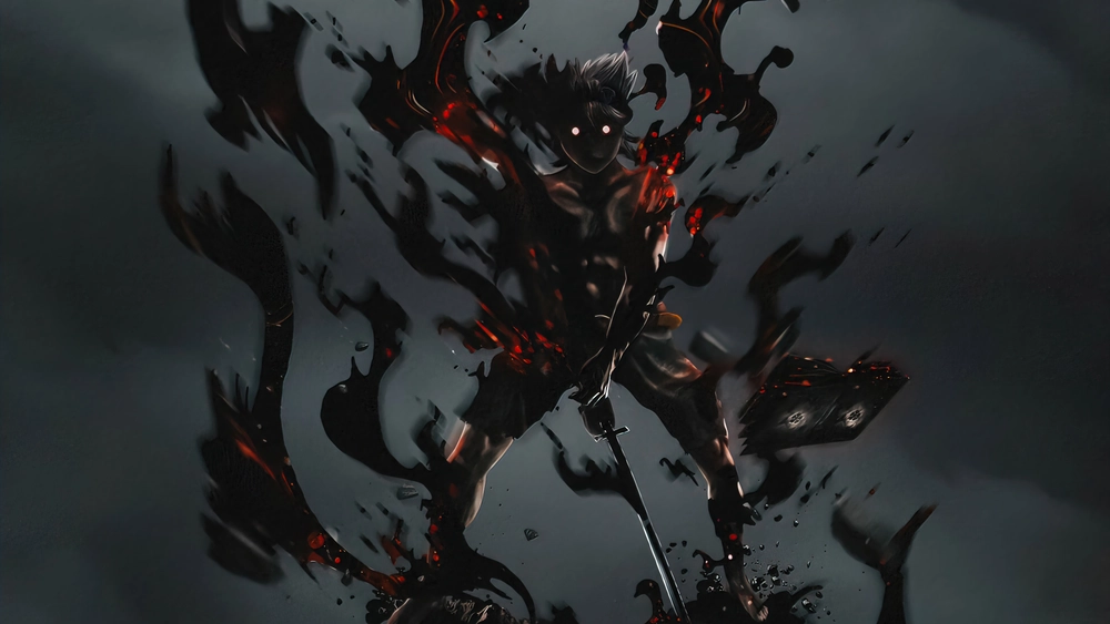 ảnh nhân vật asta mạnh mẽ 