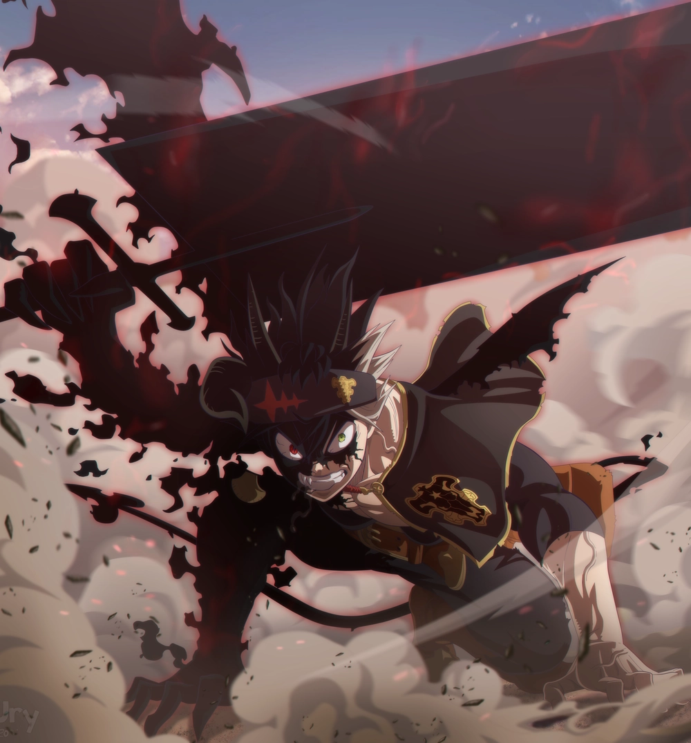 hình nền asta trong bộ anime black clover 