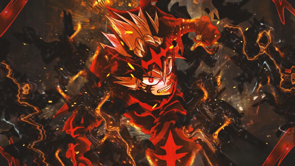 ảnh nhân vật asta trong series black clover 