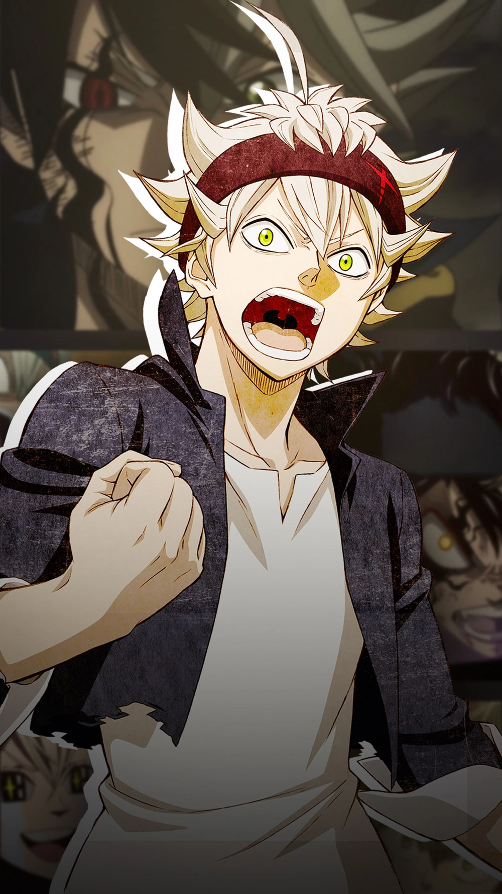 ảnh asta anime biểu cảm đáng yêu 