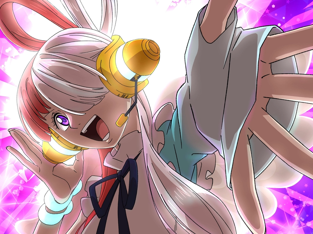 ảnh uta one piece phiên bản hoạt hình 