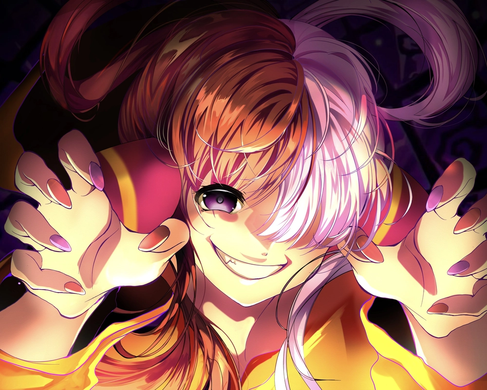 ảnh ute nhân vật anime nữ tóc đỏ 