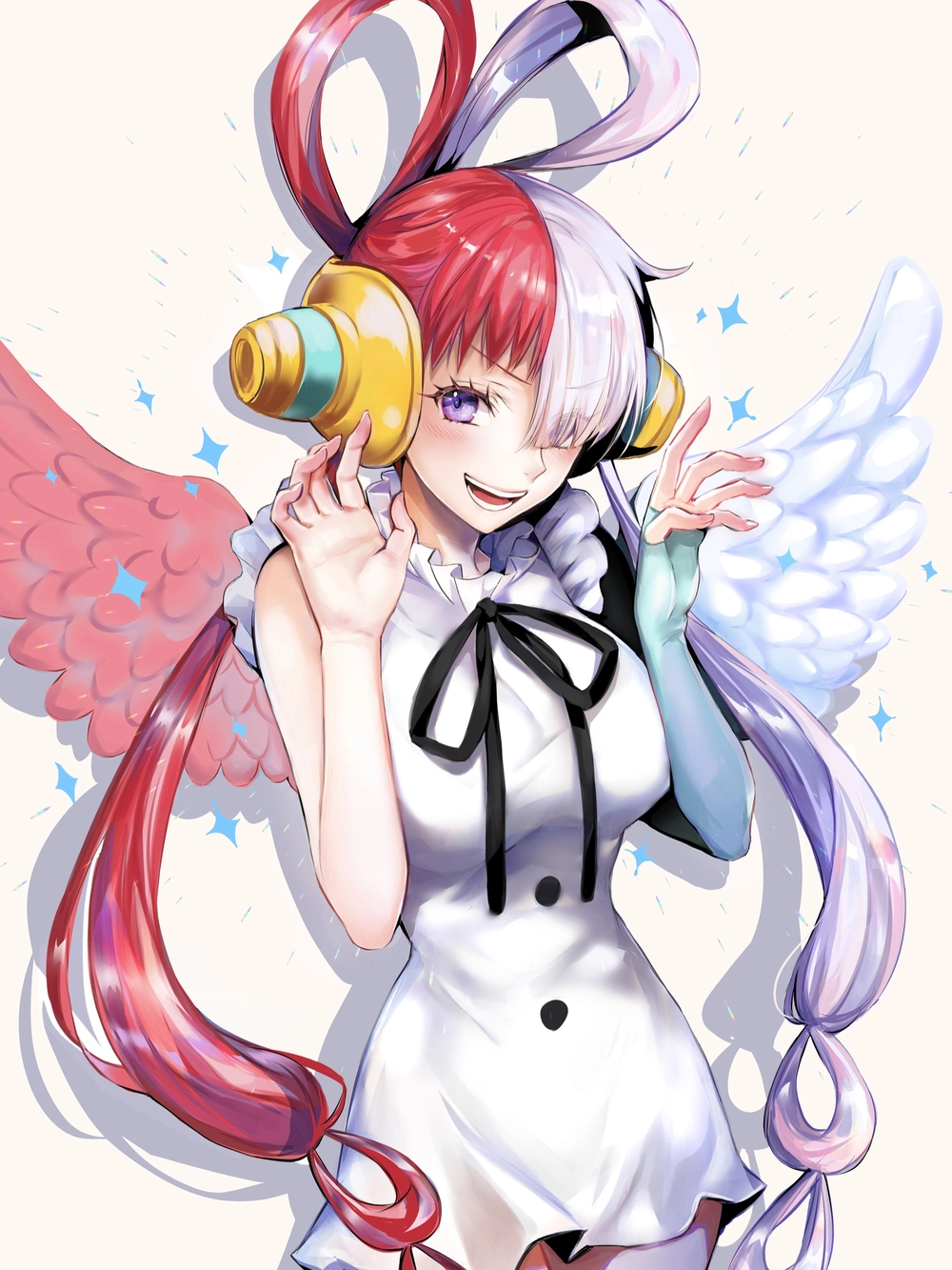 ảnh uta one piece hoạt hình 2d 