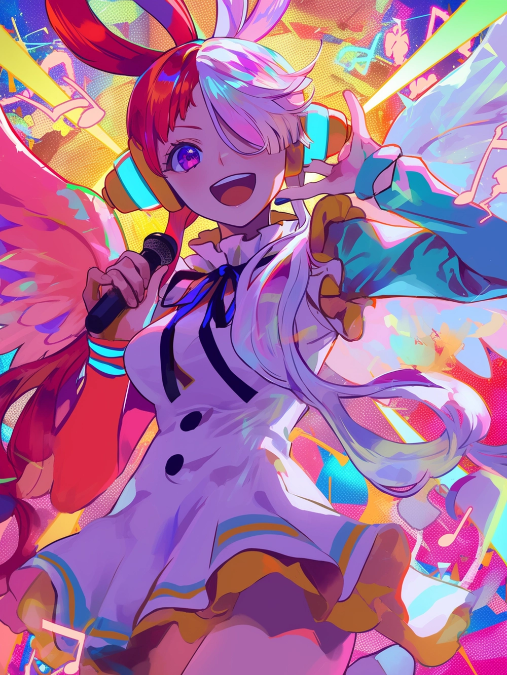 ảnh ute anime phiên bản nữ ca sĩ 