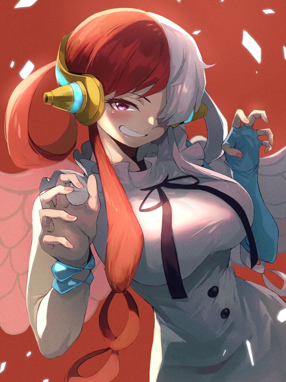 ảnh anime uta đang cười 