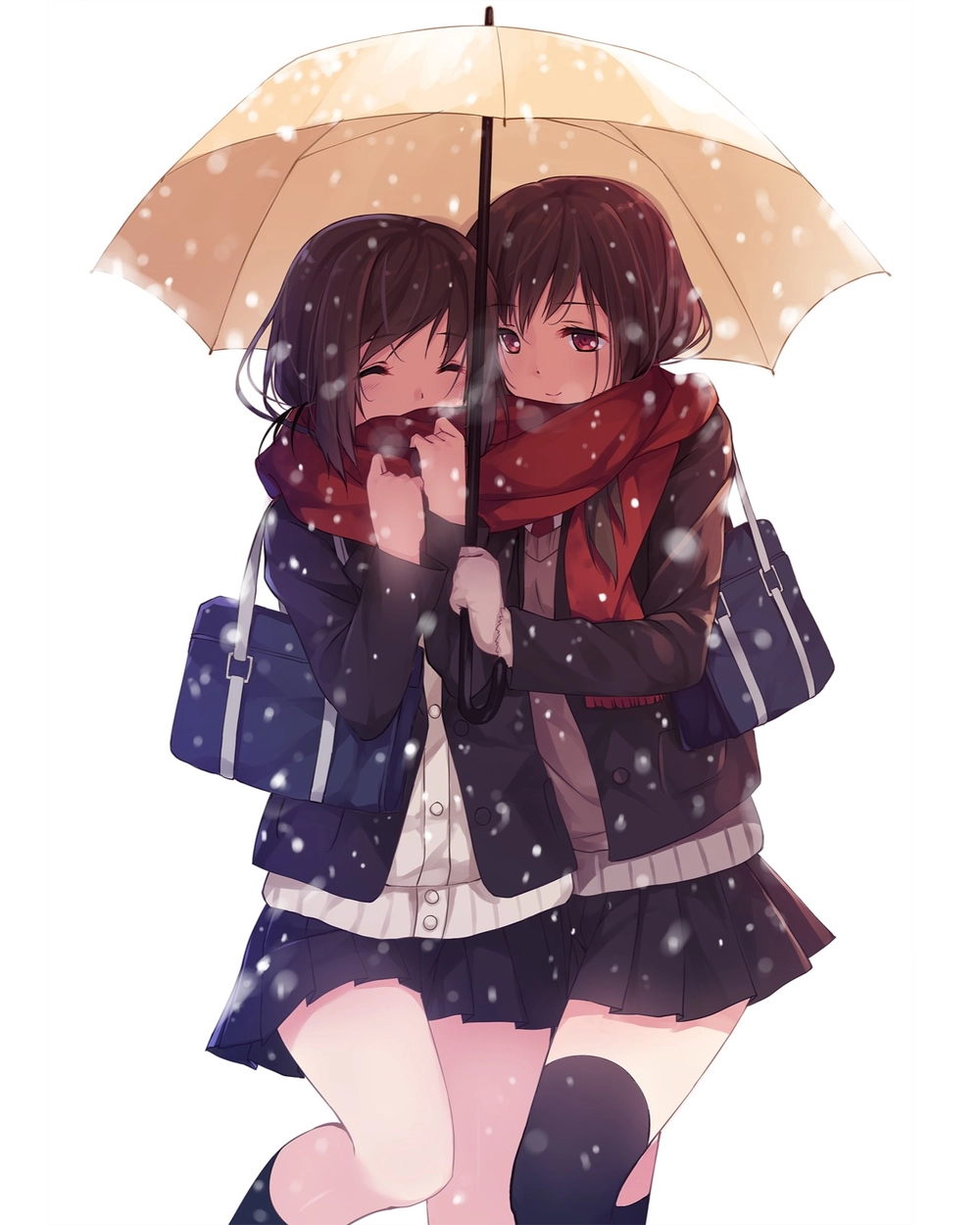 hình ảnh anime bách hợp đẹp mê ly 