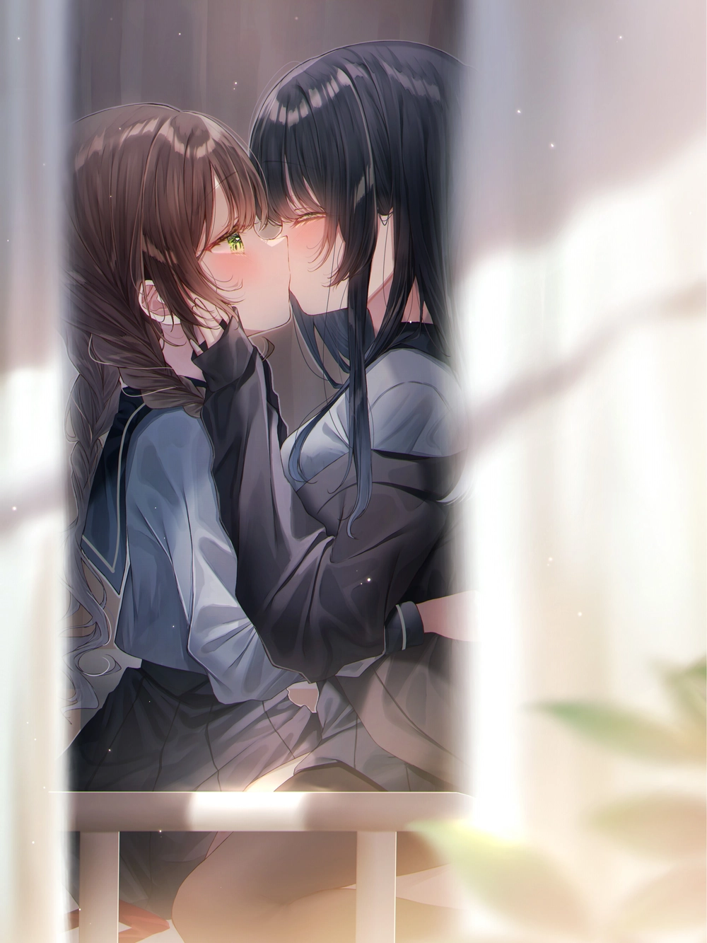 anime yuri nữ chính mạnh mẽ 