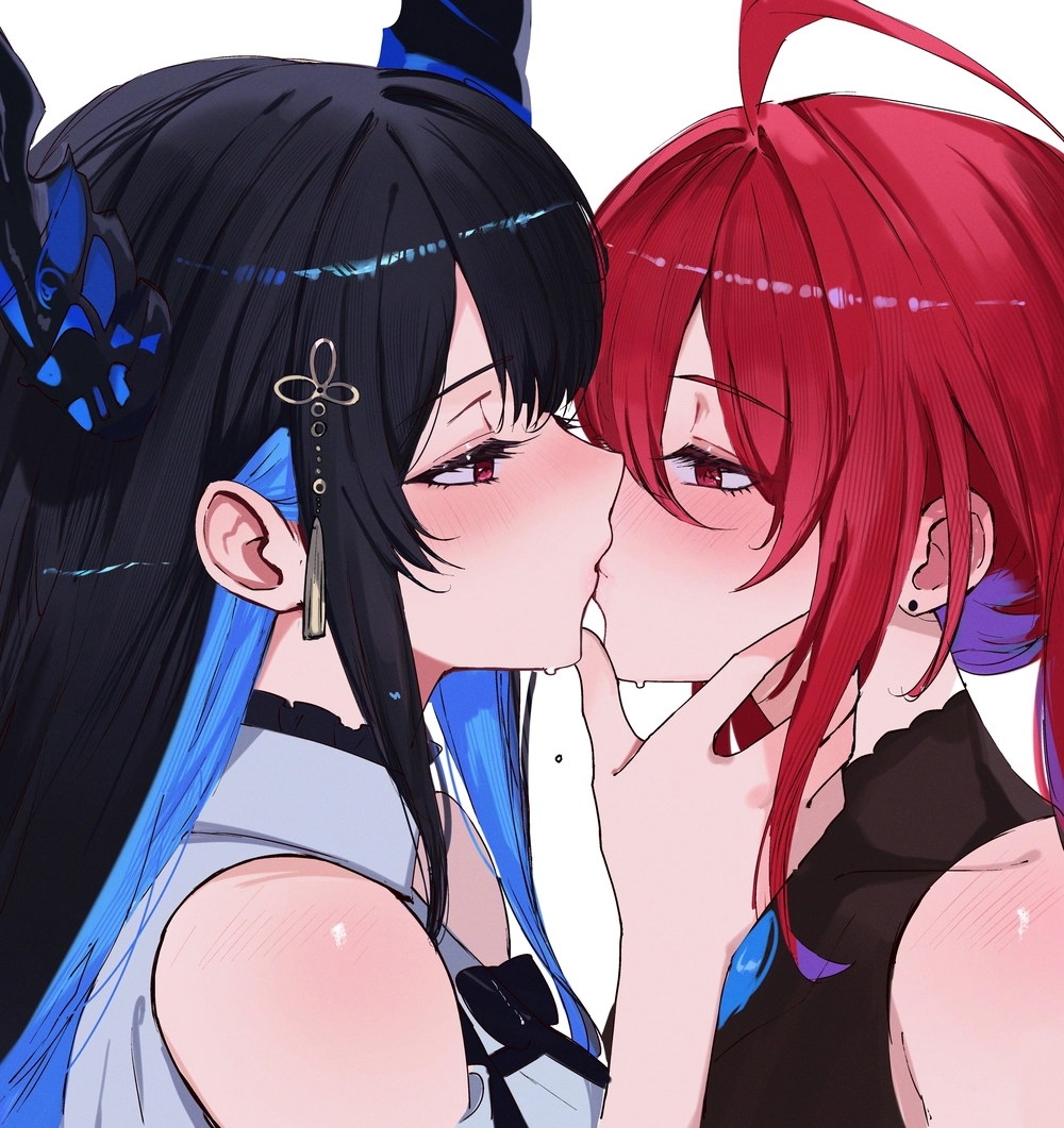 hình ảnh anime bách hợp đẹp tinh tế 