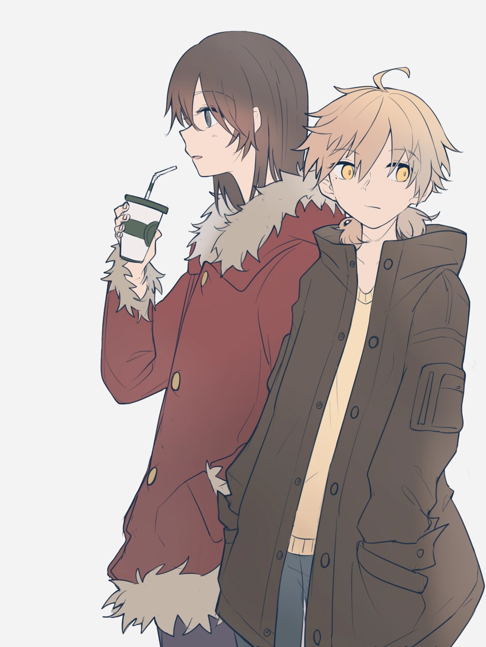 hình ảnh anime bách hợp nữ x nữ siêu xinh 