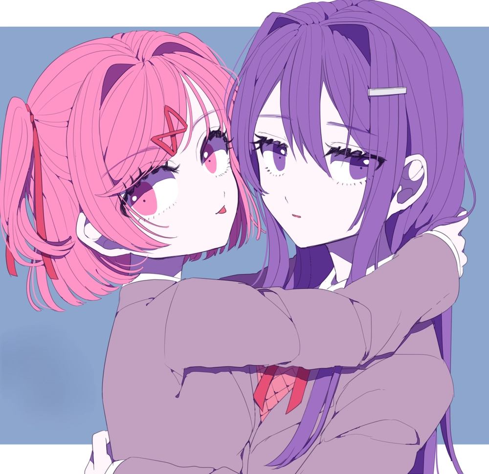 ảnh anime yuri đẹp đầy cảm xúc 