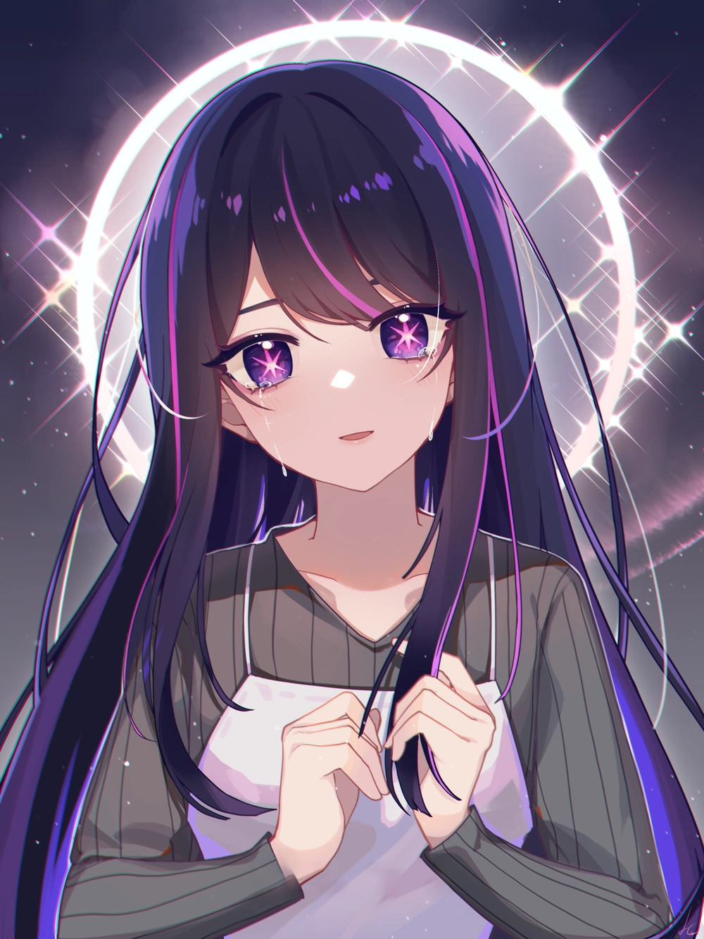 hình ảnh hoshino ai đẹp rực rỡ