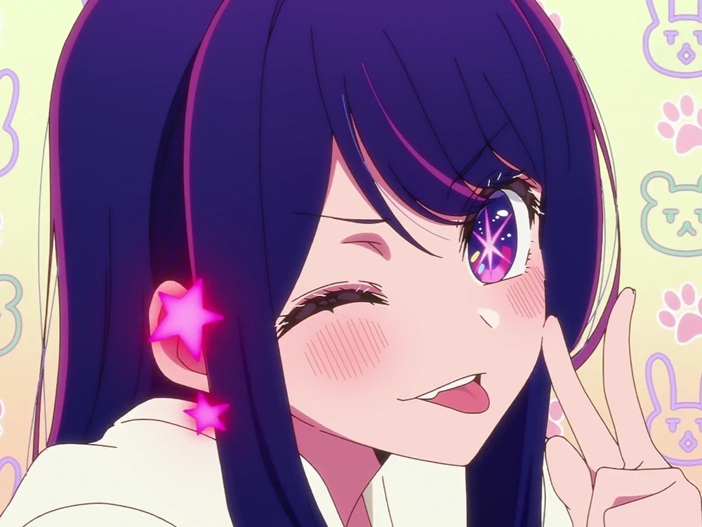 hình ảnh nhân vật nữ hoshino ai đầy cuốn hút 