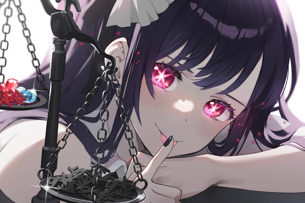 hình hoshino ai anime oshi no ko 