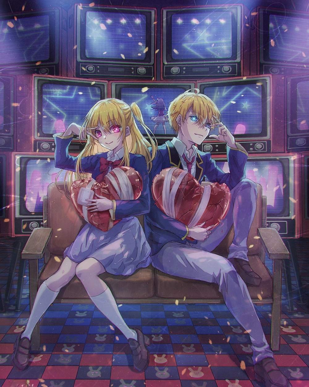 hoshino aqua anime tạo hình lạnh lùng