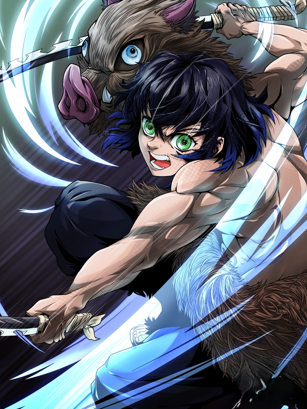 nhân vật inosuke anime