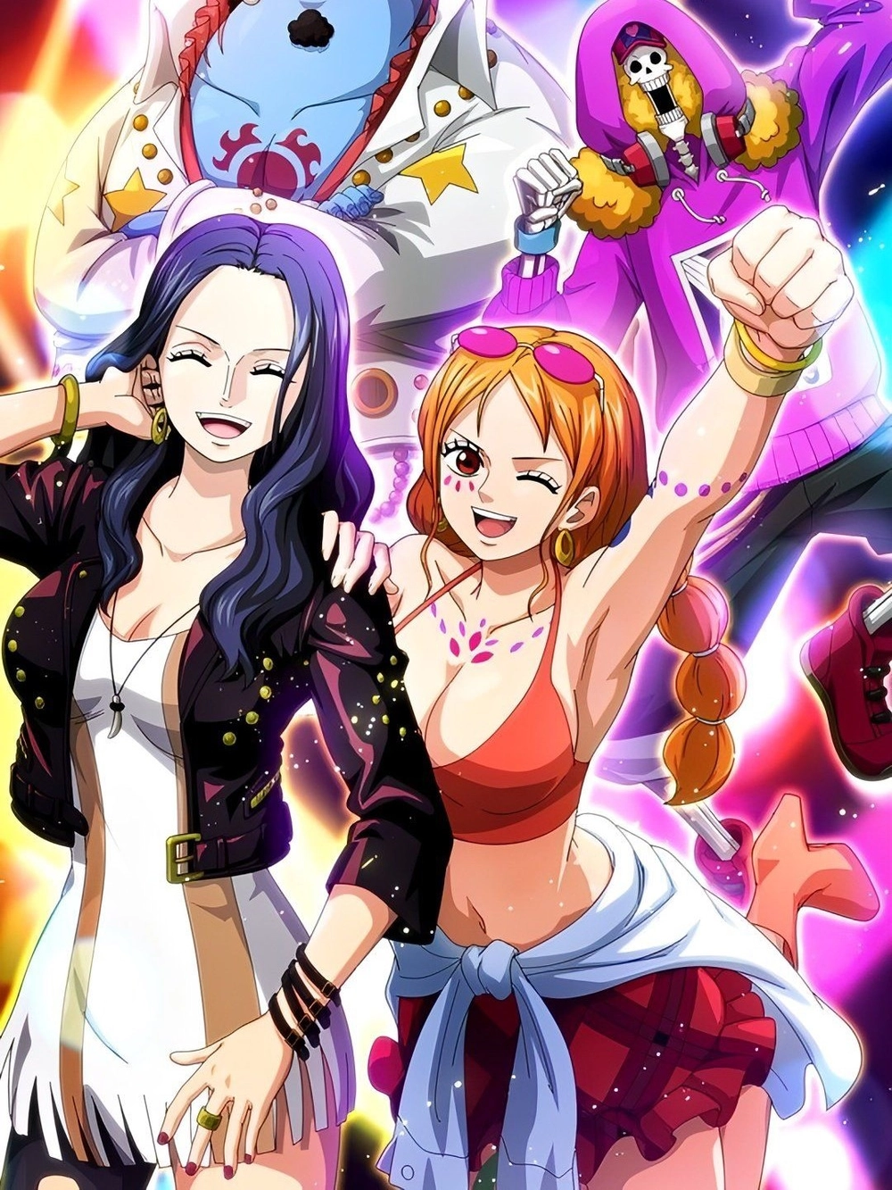 ảnh nami vs nico robin