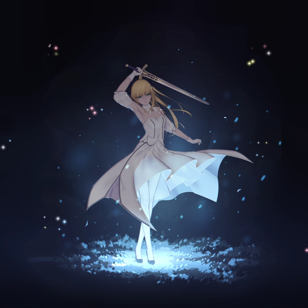 alter saber với vẻ đẹp u tối cuốn hút