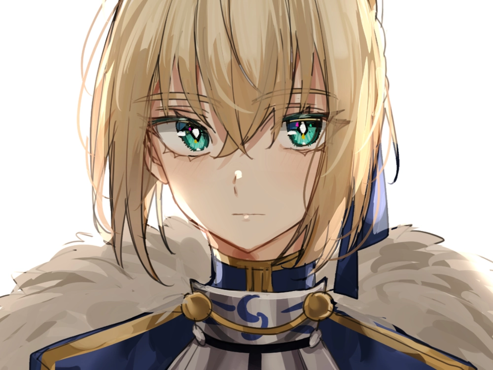 ảnh saber 4k cực rõ với từng chi tiết khuôn mặt