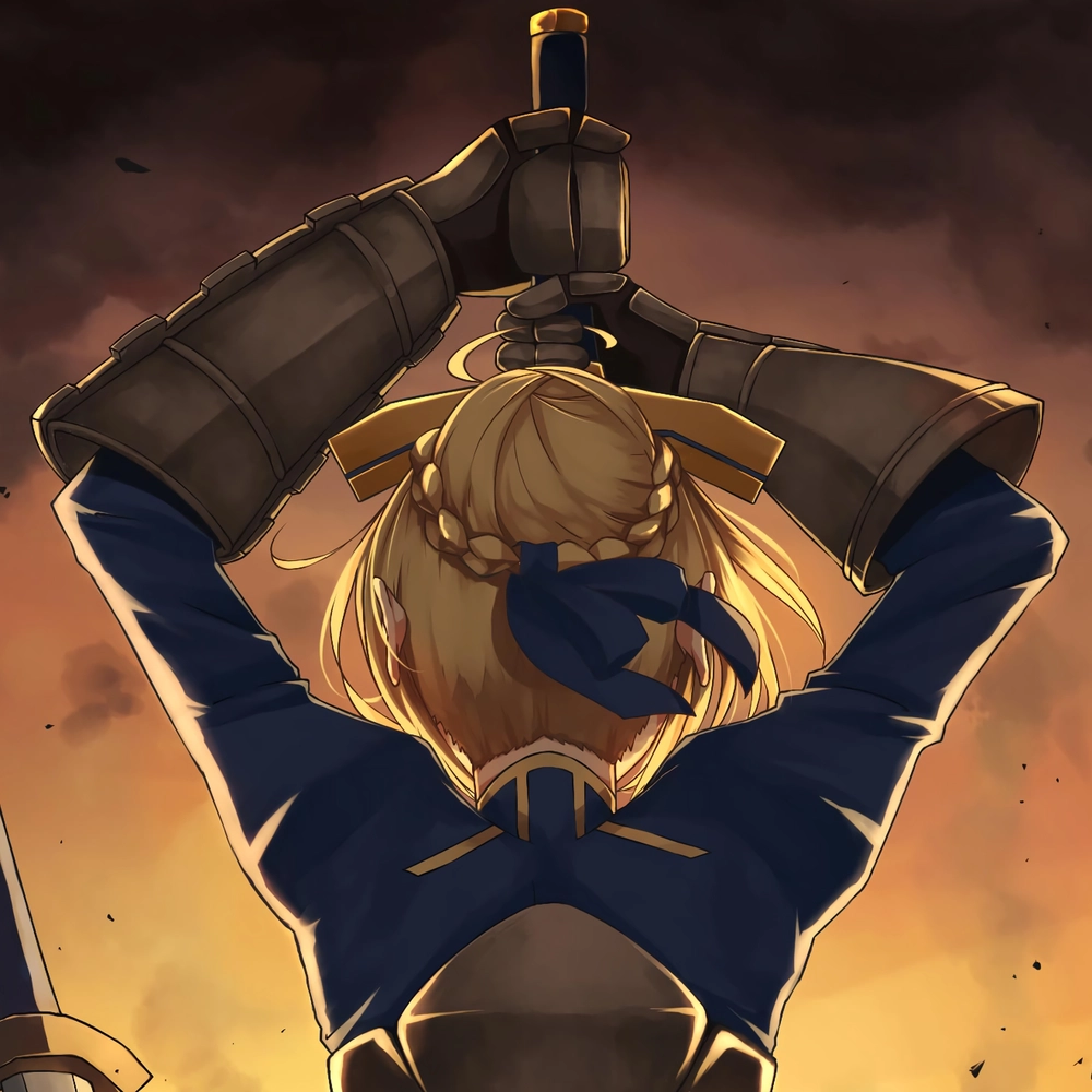 anime saber ảnh cực cuốn