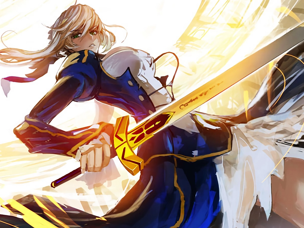 ảnh fate saber