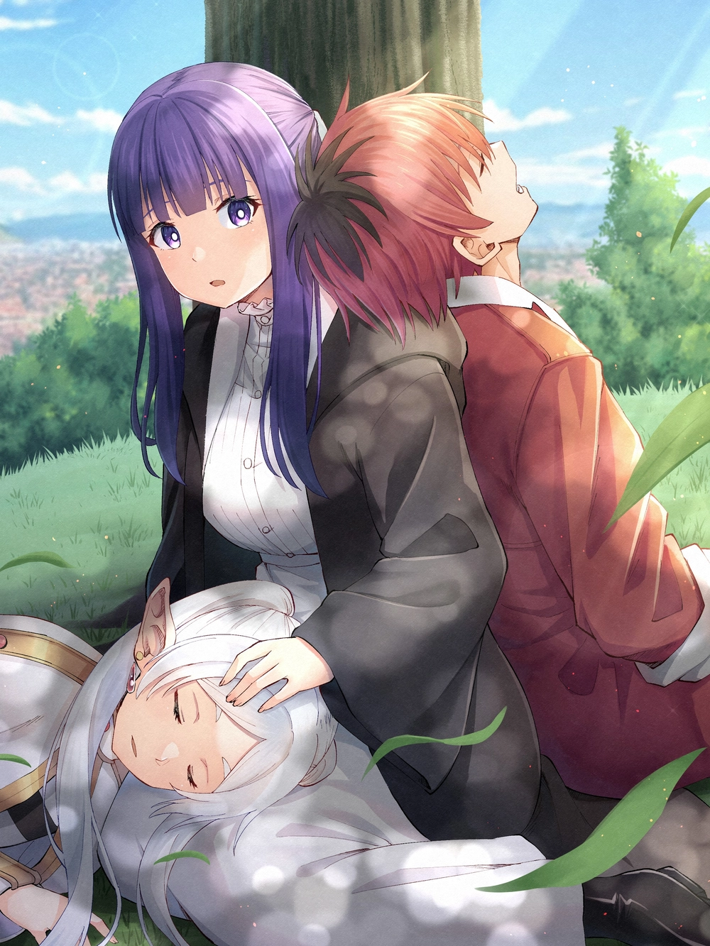 ảnh stark frieren anime boy