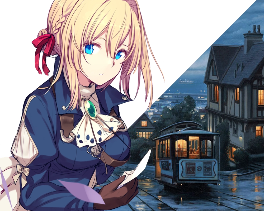 ảnh anime violet evergarden sắc nét 