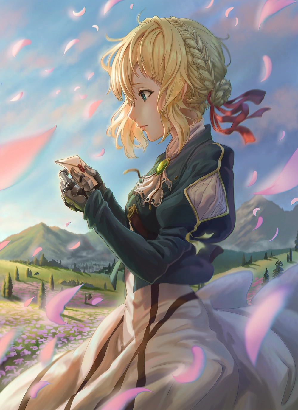 violet evergarden ảnh nghệ thuật 
