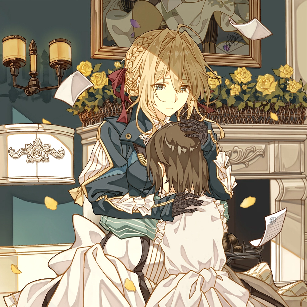 ảnh violet anime girl 