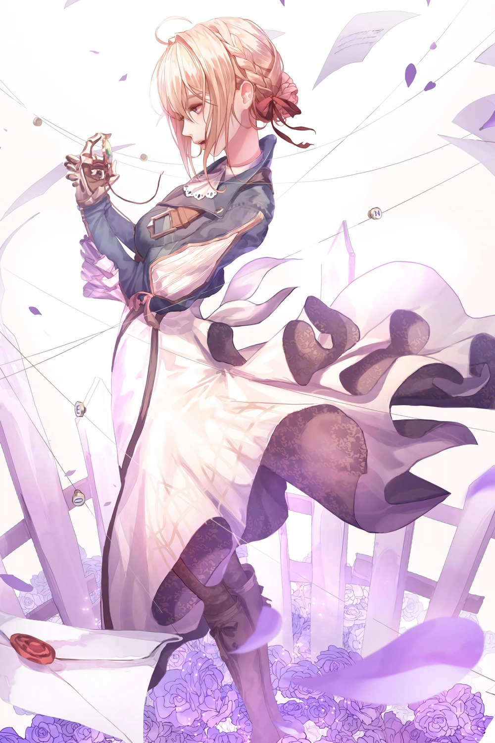 ảnh violet evergarden siêu đẹp 