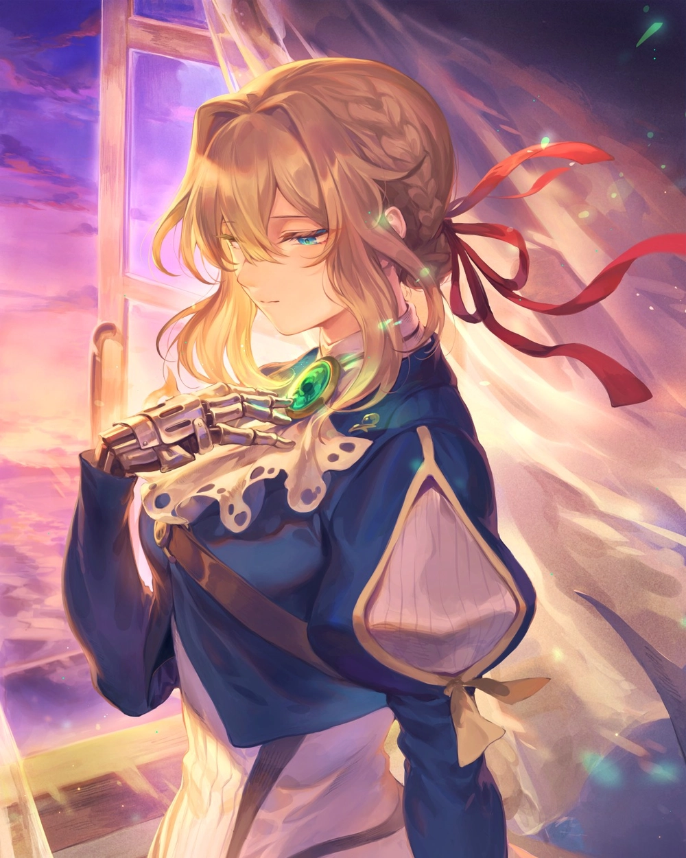 ảnh violet evergarden đẹp lung linh 