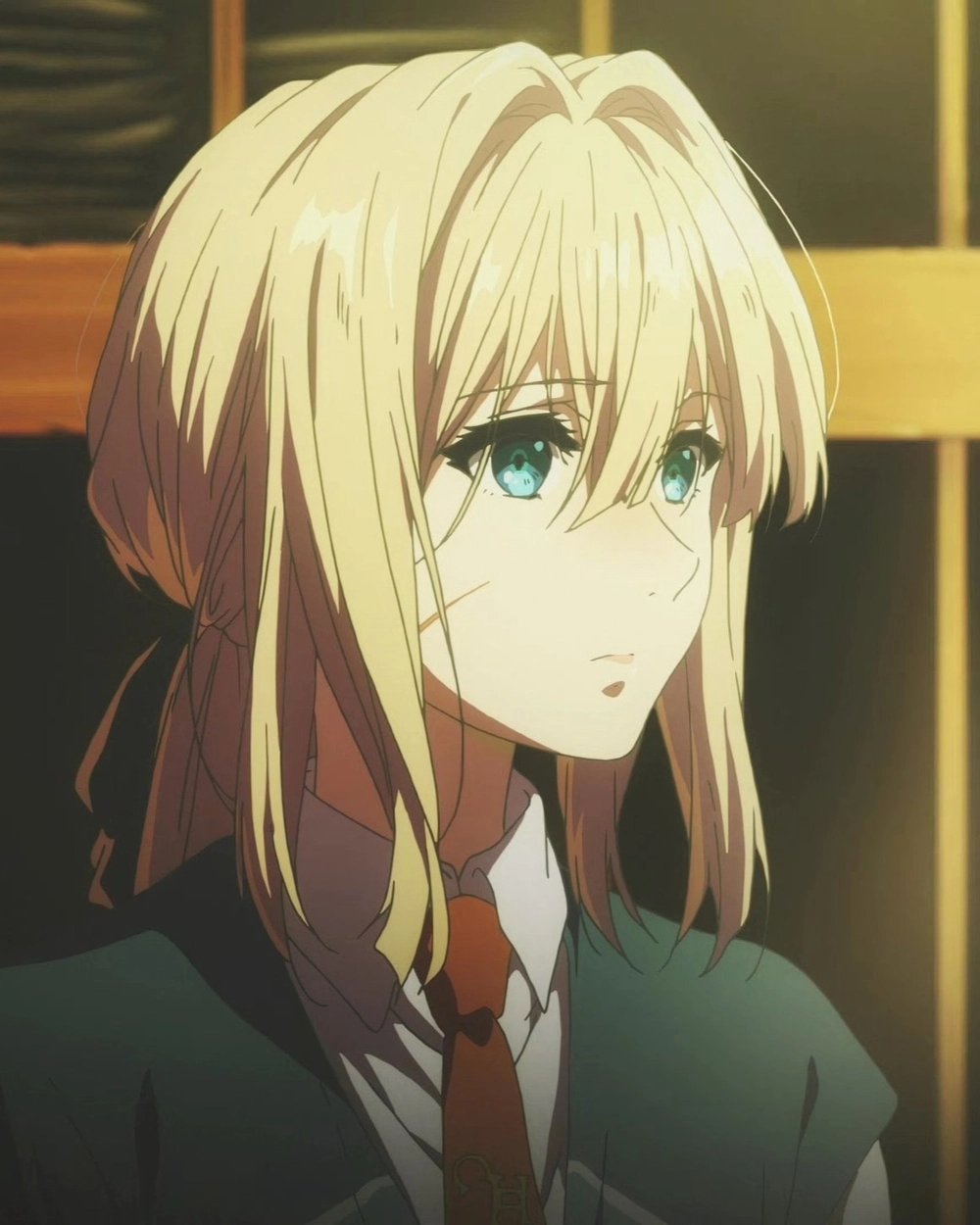 ảnh violet evergarden anime buồn