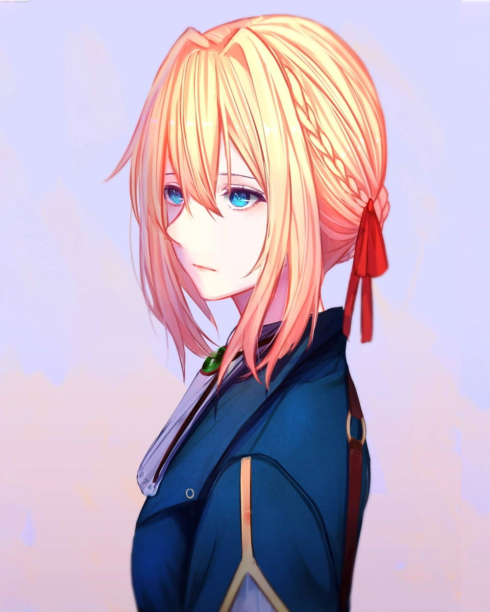 violet evergarden ảnh girl anime lãng mạn 